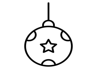 Christmas toys icon Vector.
