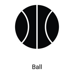 ball glyph icon