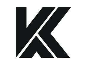 k initial logo letters and logo designs