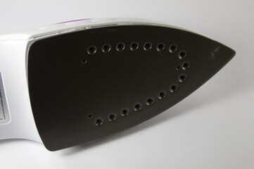 Clothes iron with white background