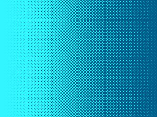A turquoise and blue halftone dots texture. Ideal for use as a background image or to add graphic texture to your designs.