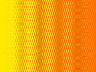 A yellow and orange halftone dots texture. Ideal for use as a background image or to add graphic texture to your designs.