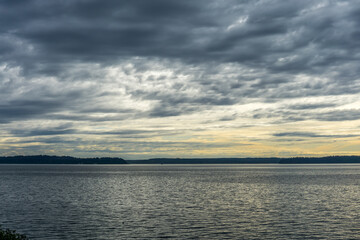 Fototapeta na wymiar Puget Sound Clouds 2