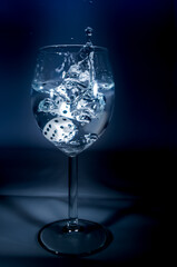 glass of water