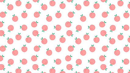 Peach vector. Peach pattern wallpaper. background.