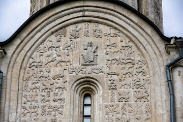cozy views of the old city with old buildings and park areas