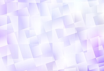 Light Purple vector pattern in square style.