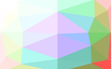 Obraz premium Light Multicolor, Rainbow vector low poly texture. Shining colored illustration in a Brand new style. Brand new style for your business design.