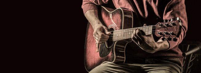 Electric guitar, string, guitarist, musician rock. Musical instrument. Guitars and strings. Guitar...