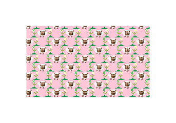 Seamless Cute Sheep Background Pattern Illustration Vector