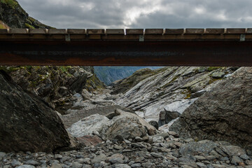 Hike to Trolltunga, Odda, Sørfjord Norwegen, Scandinavia, 14km each way, more than 900m uphill