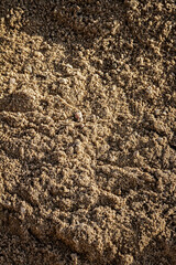 Background of scattered sand gravel