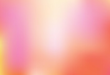 Light Orange vector blurred shine abstract texture.
