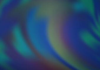 Light BLUE vector blurred shine abstract background. Glitter abstract illustration with an elegant design. The template for backgrounds of cell phones.