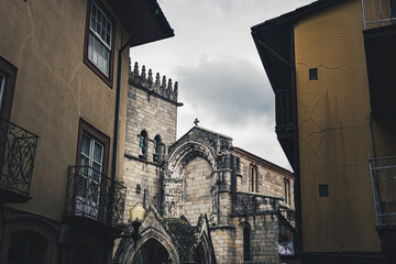 Views of the historic buildings of Guimarães, the birthplace of Portugal