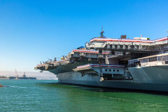 USS Midway Museum  In San Diego