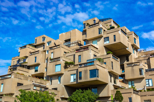 Habitat 67  In Montreal, Canada