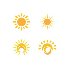 sun illustration logo