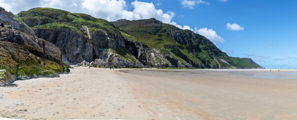 Beautiful scenery of Maghera beach at Ardara, Ireland.