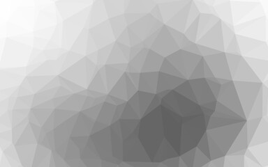 Light Silver, Gray vector blurry triangle template. Shining colored illustration in a Brand new style. Template for your brand book.