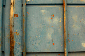 
background of old metal gates with rust