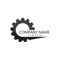 Gear Logo Template