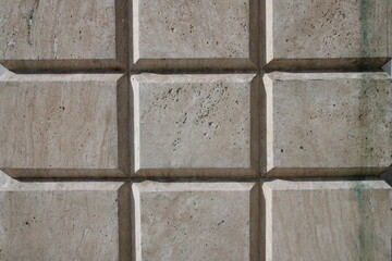 Concrete texture seperated with lines