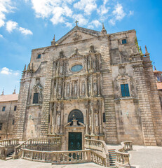monastery in Santiago de Compostela (in Spanish Monasterio de San Martiño Pinario) Northern Spain...
