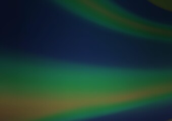 Dark Green vector blurred bright background. Colorful abstract illustration with gradient. Brand new style for your business design.