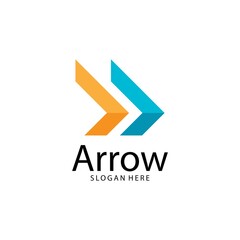 Arrow illustration logo