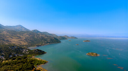 Skadar the biggest lake in small european country Montenegro