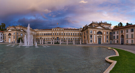 Fototapeta premium The Royal Villa (Villa Reale), Monza, Italy