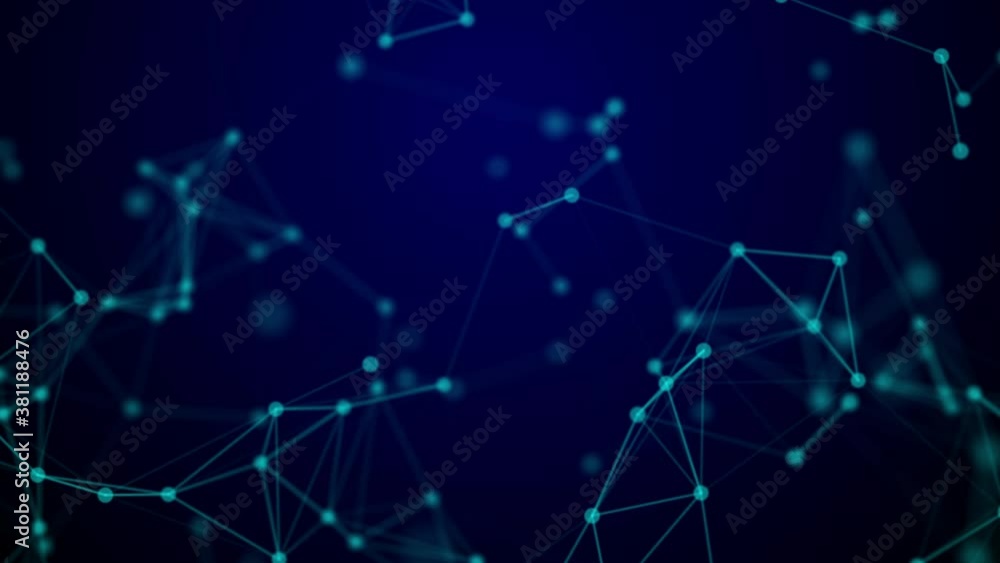 Poster abstract plexus shapes. connection and web concept. plexus abstract network business technology scie