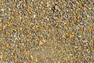 Pebbles, small stone, natural background.