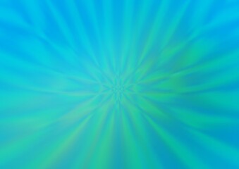 Light Blue, Green vector blur pattern. Colorful abstract illustration with gradient. The elegant pattern for brand book.