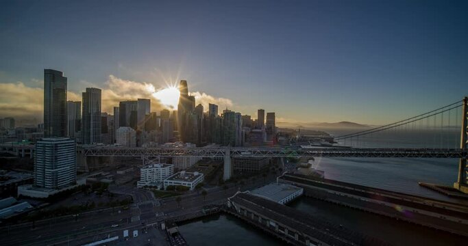 San Francisco Panorama Aerial