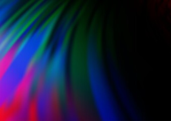 Dark Multicolor, Rainbow vector modern elegant template. Colorful abstract illustration with gradient. The background for your creative designs.