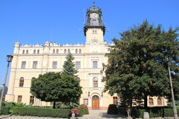 Jarosław Ratusz Kamienica Orsettich, Studnia, Zabytki Klasztor Wieże © woodyd