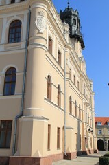 Jarosław Ratusz Kamienica Orsettich, Studnia, Zabytki Klasztor Wieże © woodyd