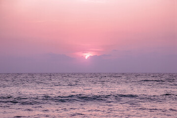 Fototapeta premium Sea sunset