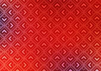 Light Red vector layout with lines, rectangle. Colorful lines, squares on abstract background with gradient. Backdrop for TV commercials.