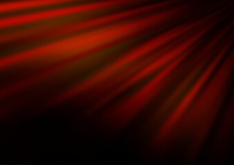 Dark Yellow, Orange vector texture with colored lines. Lines on blurred abstract background with gradient. Pattern for ads, posters, banners.