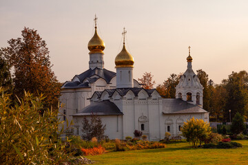 Fototapeta na wymiar Vvedenskaya church in Sergiev Posad (Moscow region, Russia)
