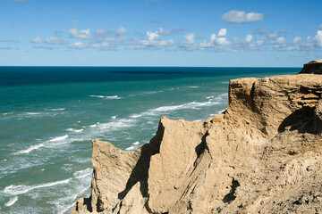 Beautiful coastline in northern Jutland, Denmark, Europe