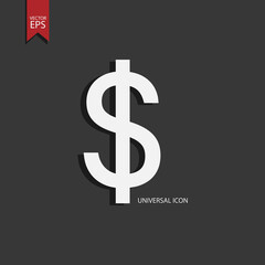 Money Icon - Stock Vector Illustration