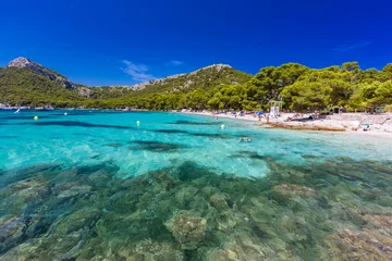 Foto op Canvas Platja de Formentor - beautiful beach at cap formentor, Mallorca, Spain © Martin Valigursky