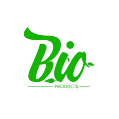 Bio icon - Vector Stock Illustration