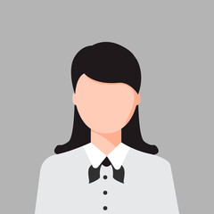 Woman Working - Stock Vector Illustration