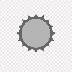 Sun Icon - Vector Stock Illustration