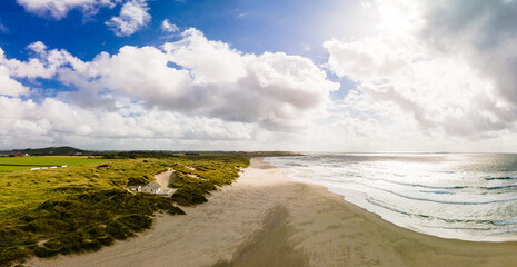 Hellesto Beach on sunny day, Stavanger, Norway